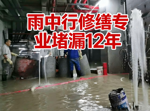 宿迁地下室防水堵漏案例